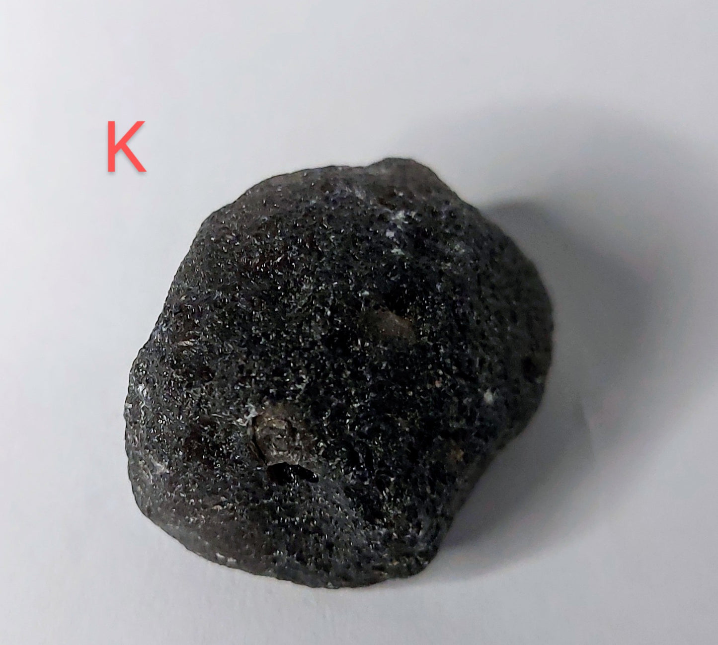 Pearl of Fire (Raw obsidian)