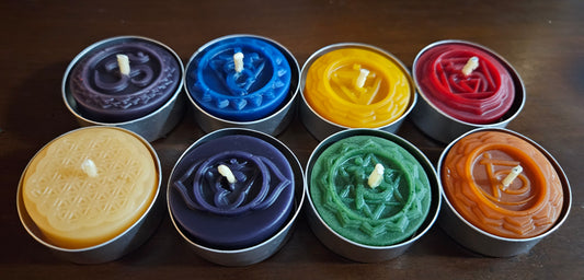 Chakra Tealight Candles