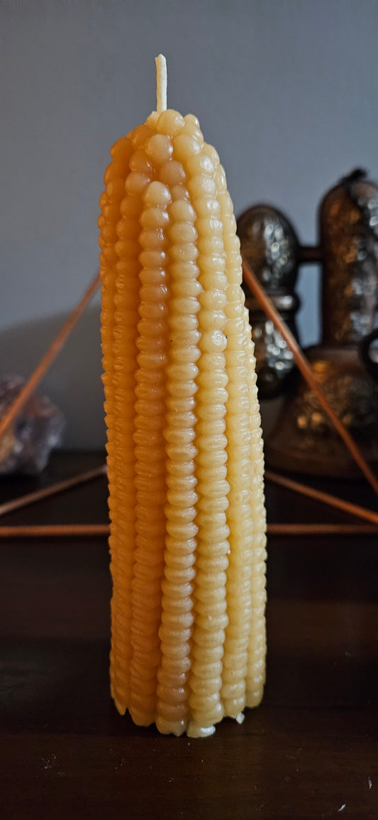 Corn on the cob candle