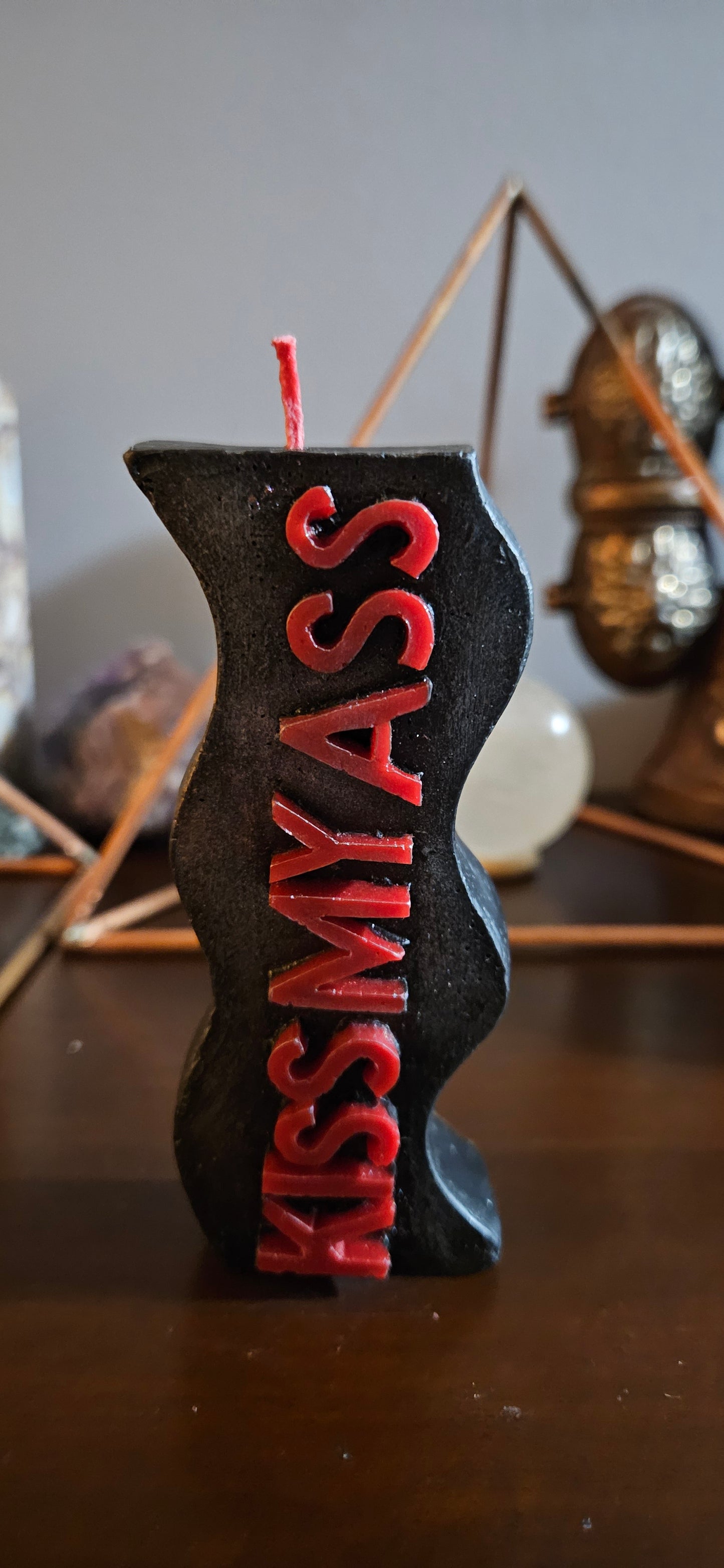 Kiss My Ass Candle