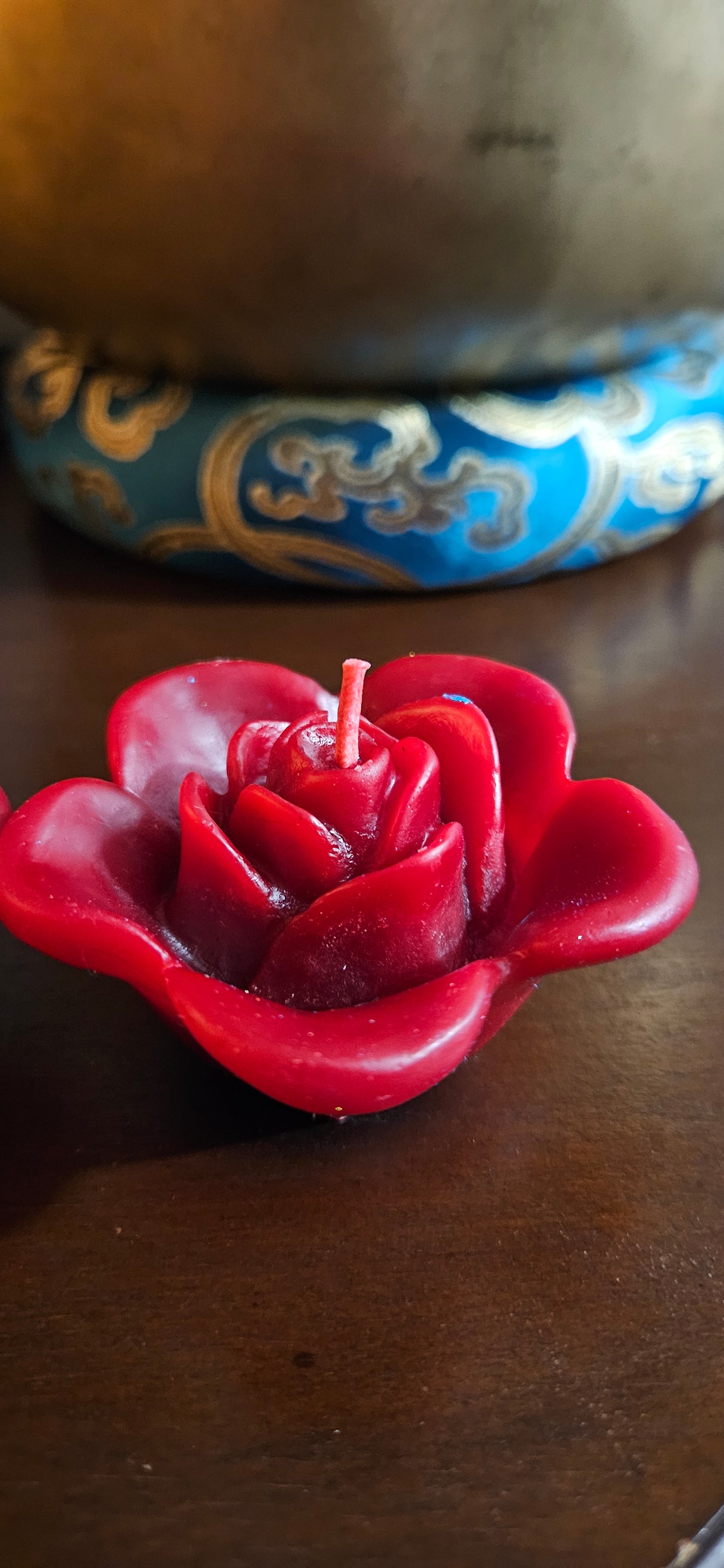 Floating Rose Candle