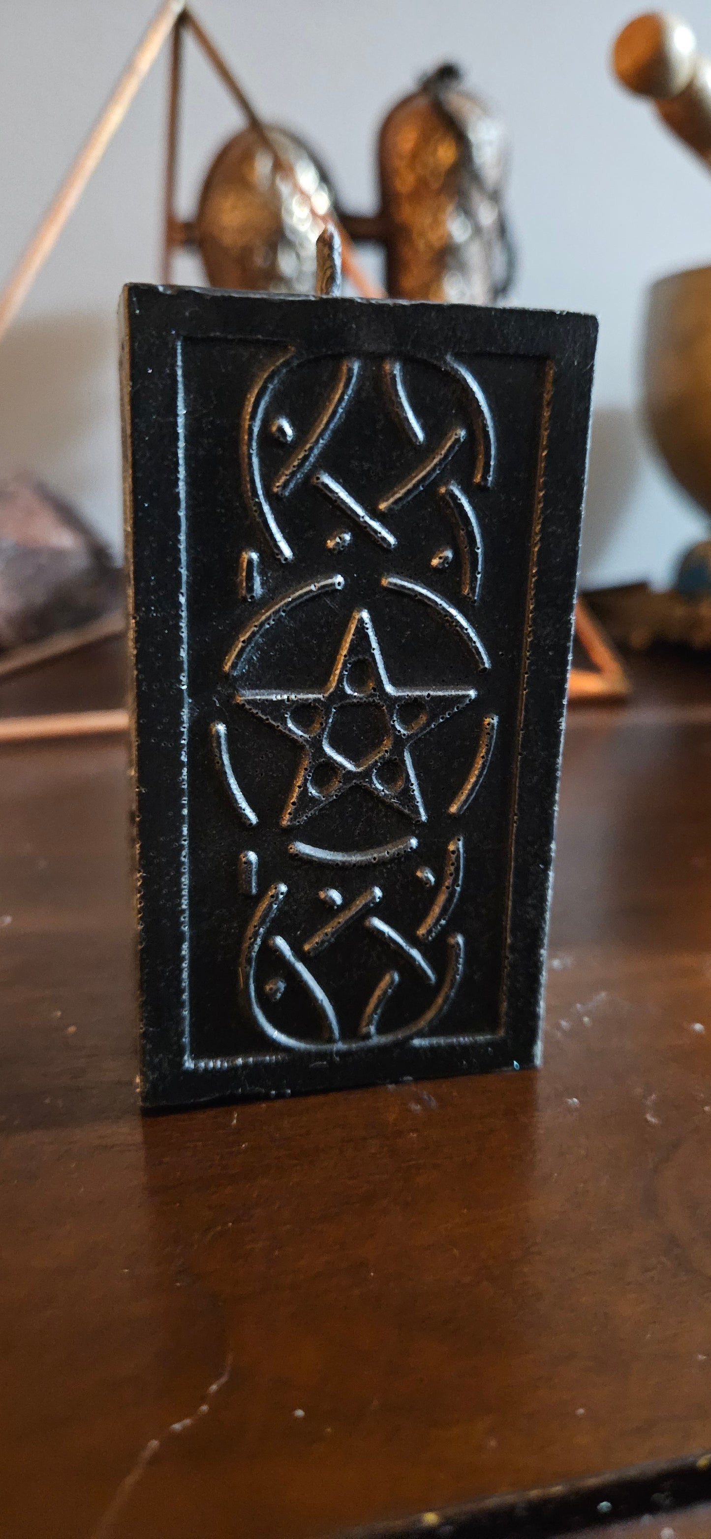 Pentacle Candle (square)