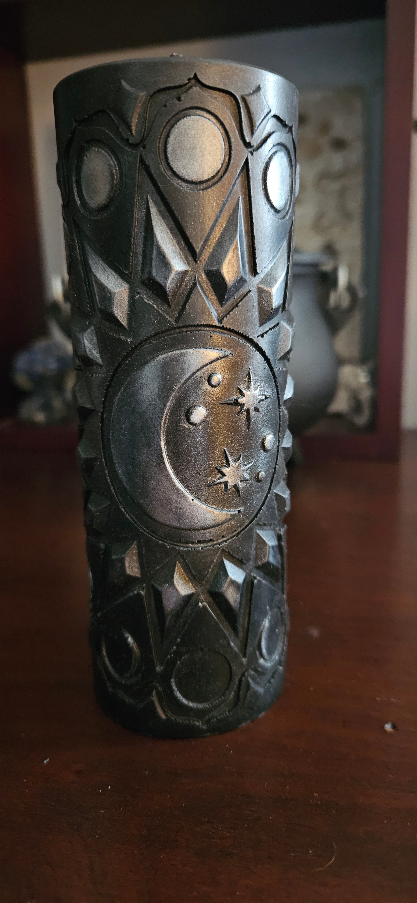 Moon Phase Pillar Candle