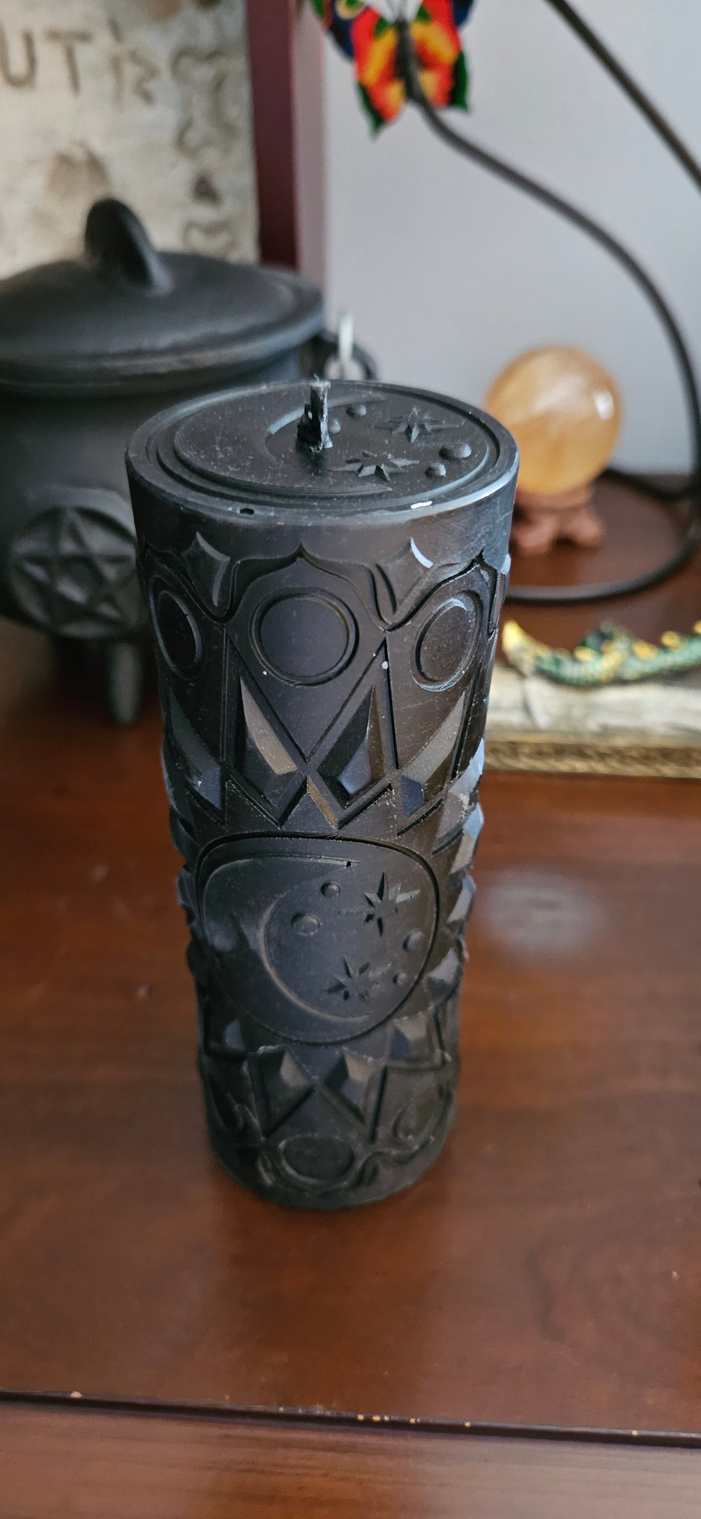Moon Phase Pillar Candle